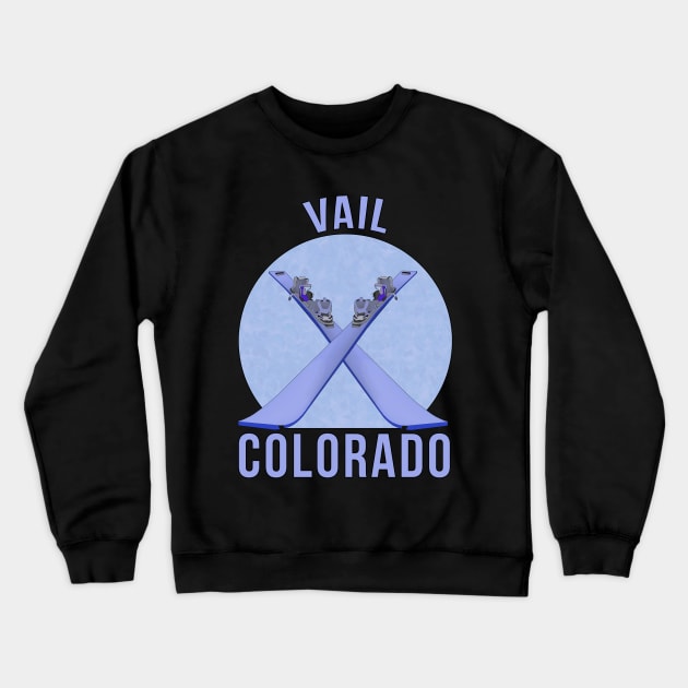 Vail, Colorado Crewneck Sweatshirt by DiegoCarvalho